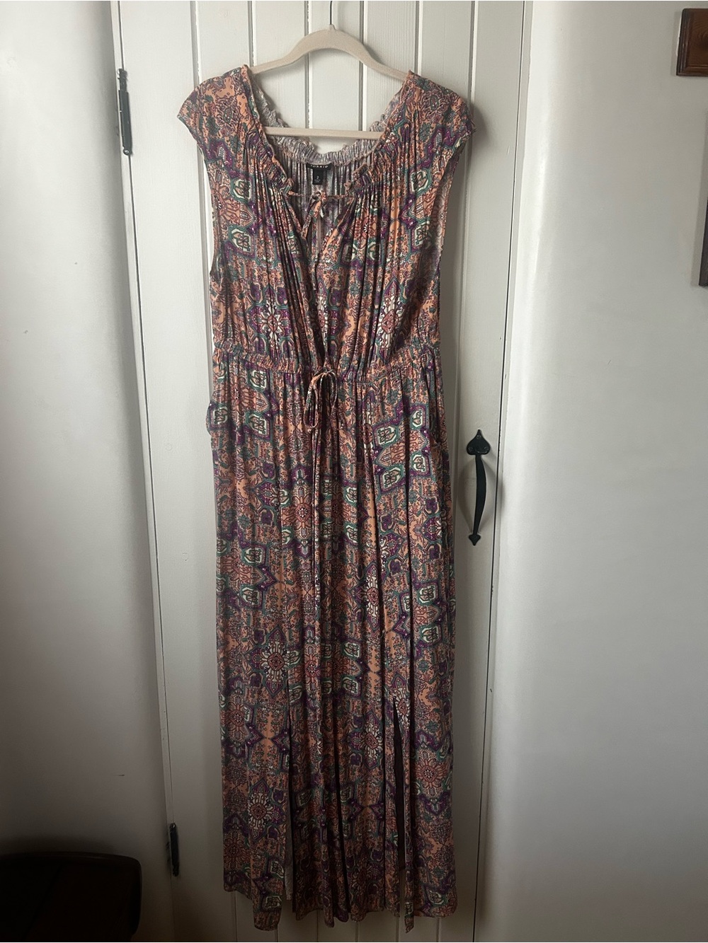 Torrid Bohemian Printed Sleeveless Maxi Dress